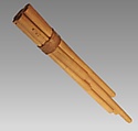 Pan Pipes, bamboo, Melanesian (Bismarck Archipelago, Papua New Guinean)